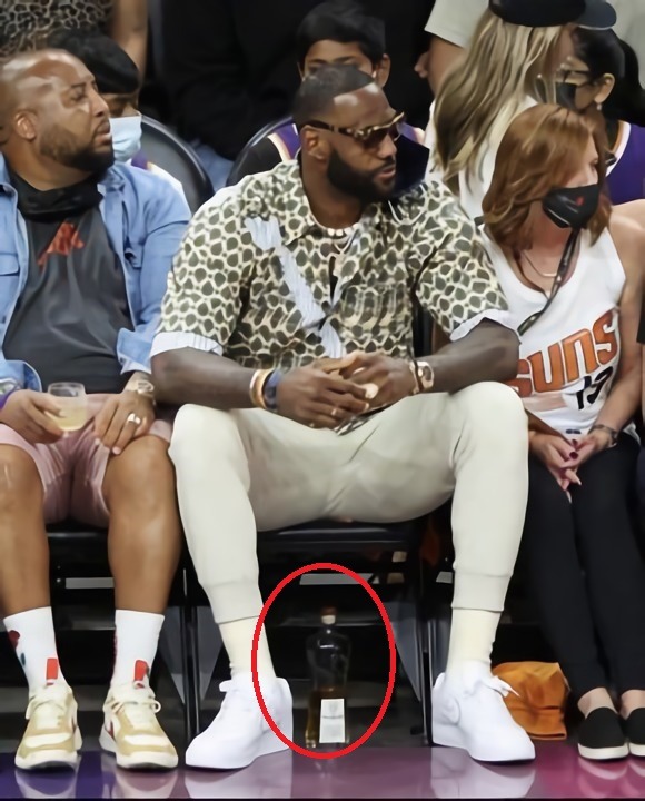 LeTequila James? LeBron James Caught Sneaking Tequila Into Suns Arena During NBA Finals Game 5 vs Bucks