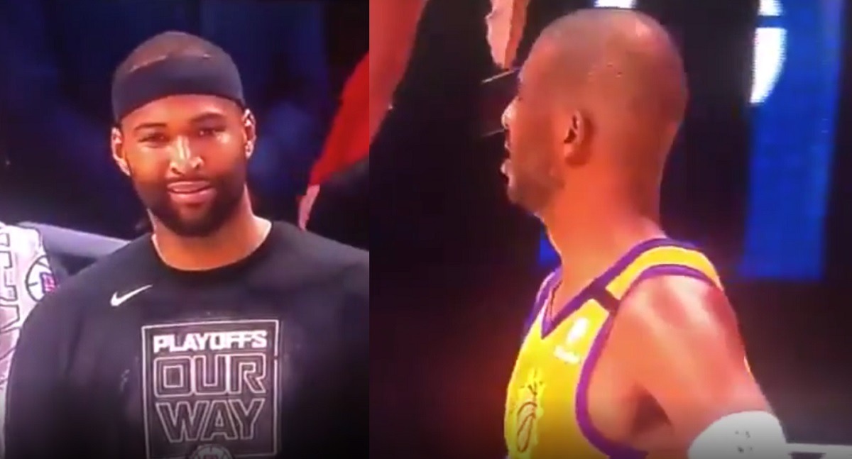 Demarcus Cousins Curses Out Chris Paul After Elbowing Him in the Neck
