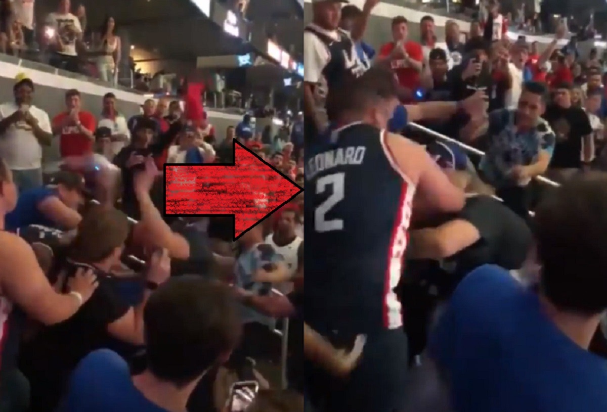Clippers Fans Knockout Suns Fan During Massive Brawl Fight in Stands After Game 6 of Western Conference Finals