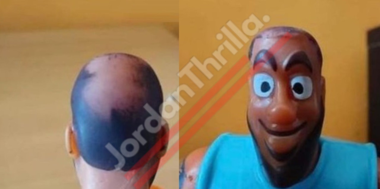 Huge Bald Spot On McDonald's Lebron James Action Figure for Space Jam Goes Viral