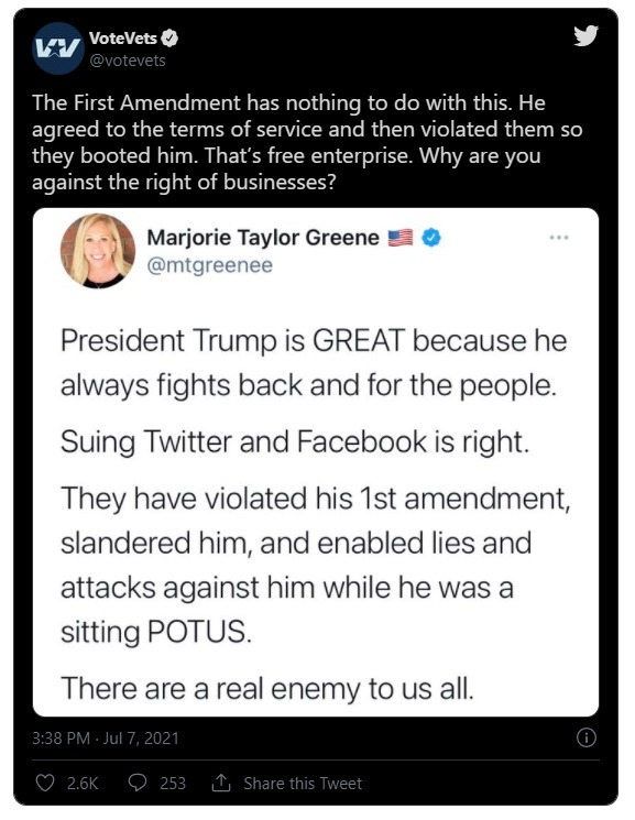 Here is Why Experts Think Donald Trump's First Amendment Class Action Lawsuit against Twitter, Google, and Facebook Will Fail