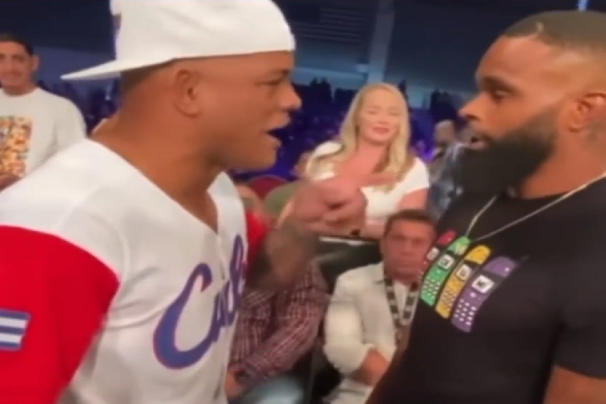 Hector Lombard Punks Out Tyron Woodley After Confronting Him For Trying to Smash His Girlfriend