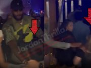 Man's Girlfriend Tries to Fight Lebron's Wife Savannah after Lebron James Pushes Fan at Usher Concert