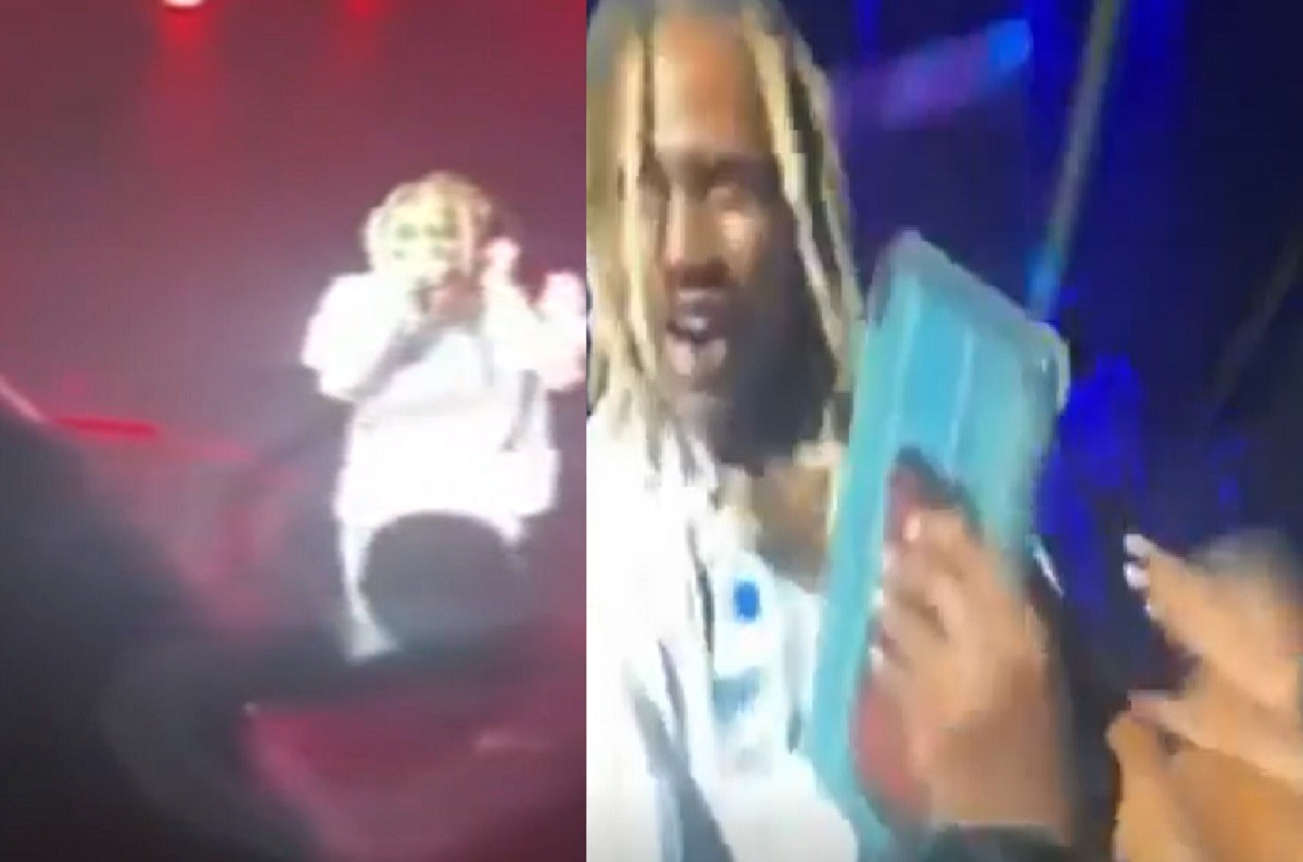People are Worried after Lil Durk Jumped In Crowd To Fight Gang Member Throwing Up Enemy Set During Concert