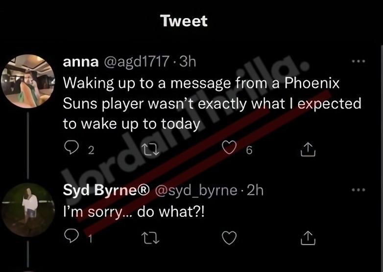 White Woman Exposes Jae Crowder Sending Her DMs After She Curved Him Then Makes Her Twitter Account Private. Jae Crowder DMs to White Woman named Anna aka agp1717. Jae Crowder shoots his shot at white woman asking if she likes black guys