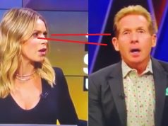 Female Undisputed Host Jenny Taft Fights Skip Bayless Verbally After He Body Sha...