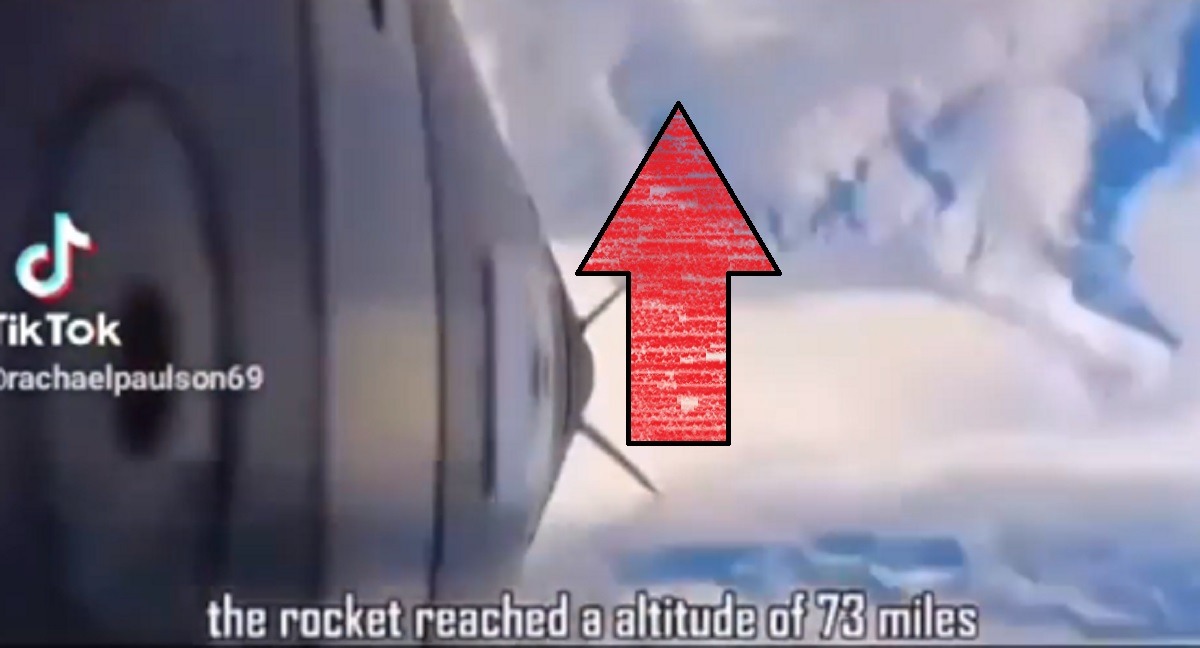 Video Appears to Show Rocket Hitting Firmament Earth Dome
