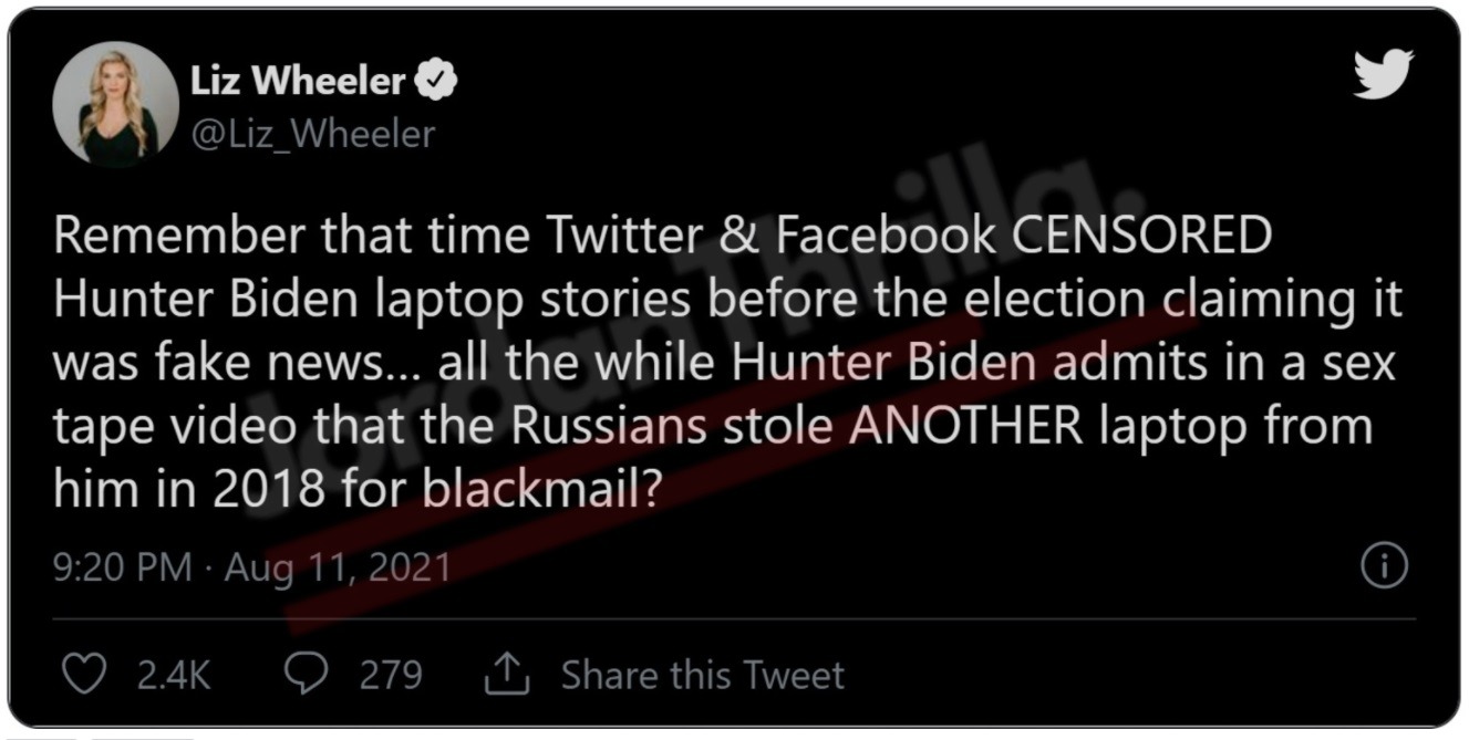 Hunter Biden $ex Tape With Russian Hooker Woman Leaks Where He Complains About Russians Stealing His Laptop. Hunter Biden $extape leaks. Joe Biden son $ex tape leaks