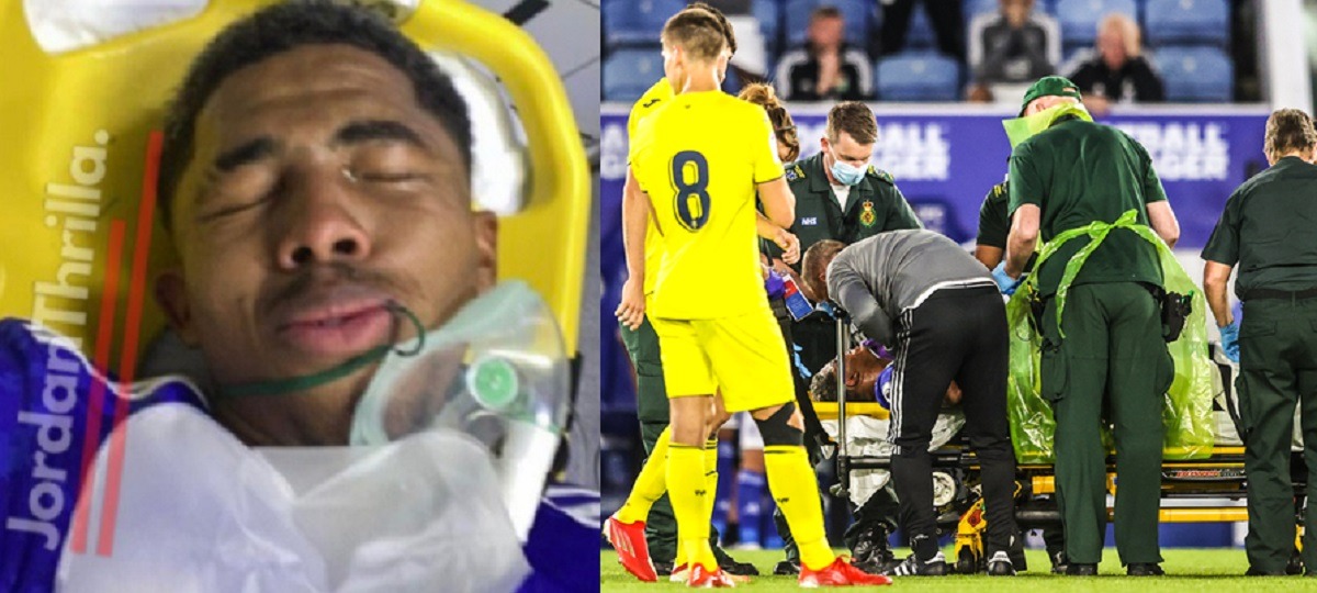 People Want Fernando NiƱo Banned For Breaking Wesley Fofana Leg Injury With Dirty Tackle Leaving Him on Stretcher. Wesley Fofana injury broken leg.