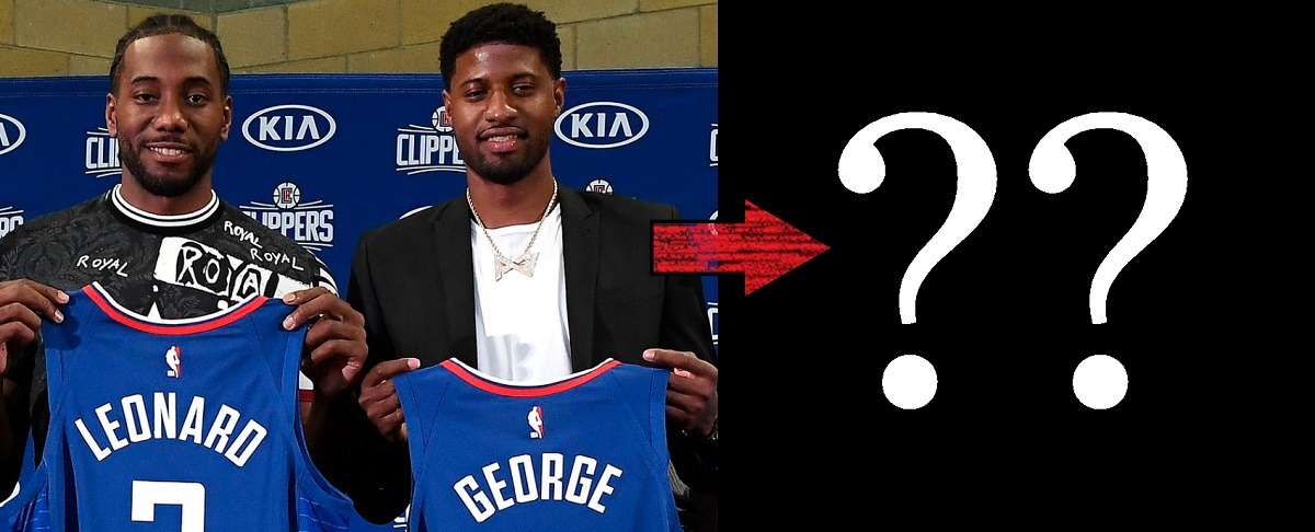 Social Media Reacts to Paul George and Kawhi Leonard Looking Washed Up, Flabby, and Sick at Summer League