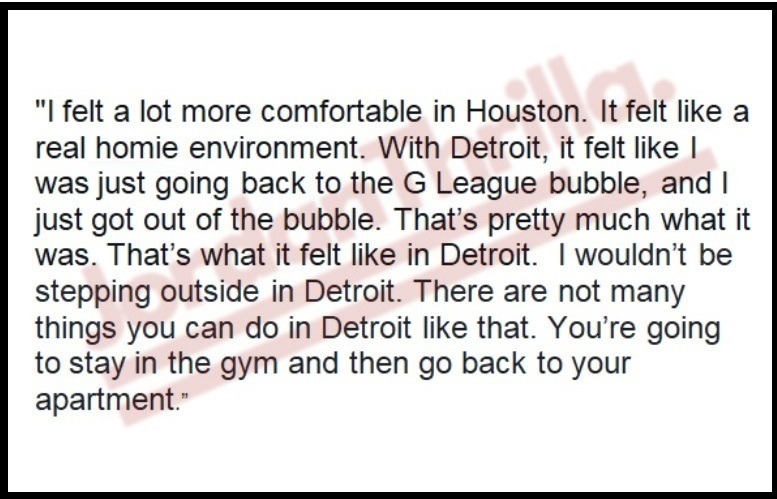 Rockets Rookie Jalen Green Disses Detroit: Jalen Green Compares City of Detroit to G League Bubble