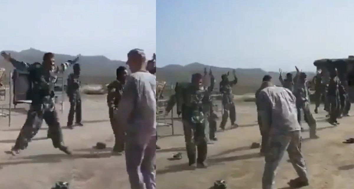Leaked Video of Afghan Soldiers Struggling to Do Jumping Jacks Being Taught by US Soldiers Goes Viral. Afghan soldiers struggling to learn jumping jacks.