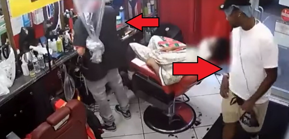 Viral Video Shows Bronx Barber Robbed for $30K at Gunpoint While Shaving Customer