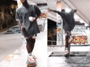 Dennis Schroder Skate Board Skills Go Viral After Video of Dennis Schroder Skate Boarding Away the Emotional Pain of Losing $78 Million