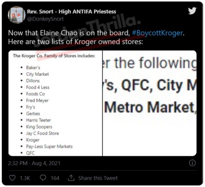 Here is Why People Who Want to Boycott Kroger Are Making #BoycottKroger Trend