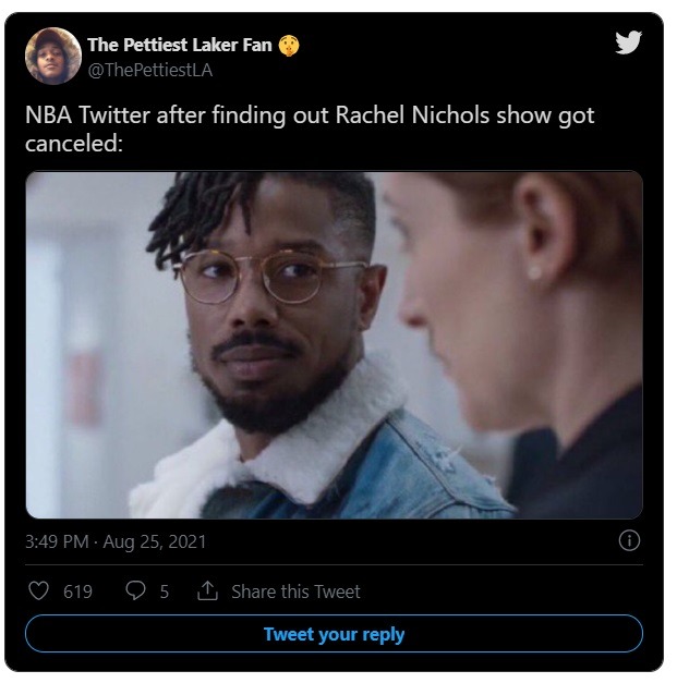 Social Media Reacts to ESPN Firing Rachel Nichols From NBA Programming ...