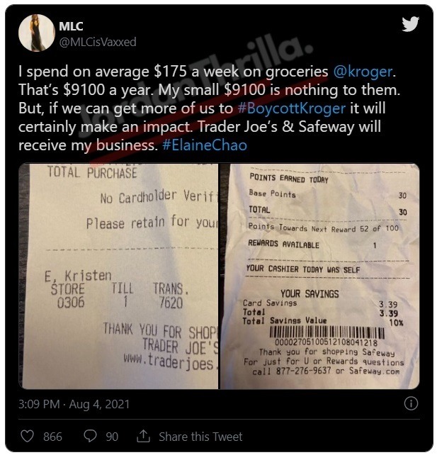 Here is Why People Who Want to Boycott Kroger Are Making #BoycottKroger Trend