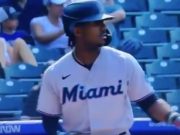 Racist Rockies Fan Says N-Word Racial Slur Marlins Lewis Bronson at Bat During MLB Game