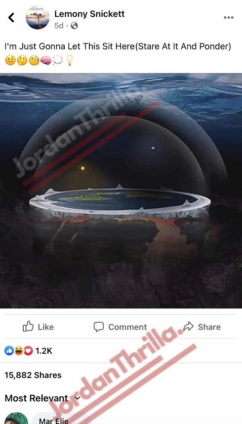 Here is Why a New Flat Earth Image Released Is Going Viral