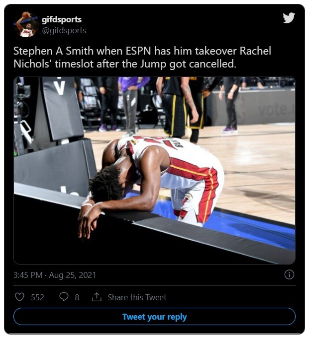 Social Media Reacts to ESPN Firing Rachel Nichols From NBA Programming and Cancelling Her Show After the Racist Maria Taylor Rant. ESPN Cancels The Jump and fired Rachel Nichols