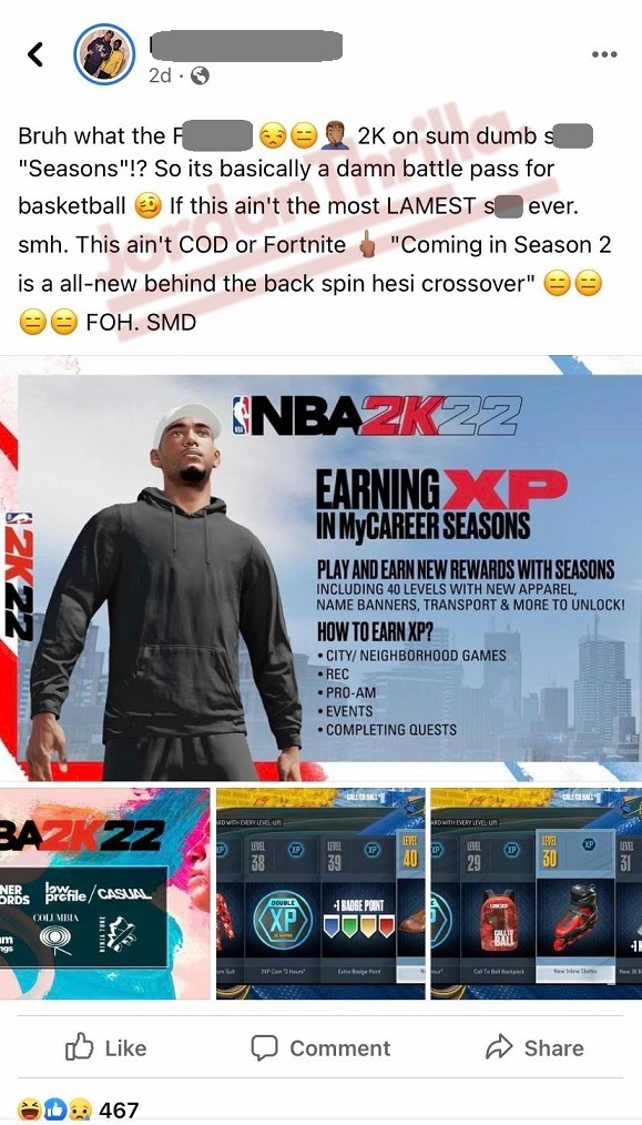 Is NBA 2K Turning into Fortnite on 2K22? Gamers are Angry at NBA 2K22 Battle Pass Like System Called 'Seasons'