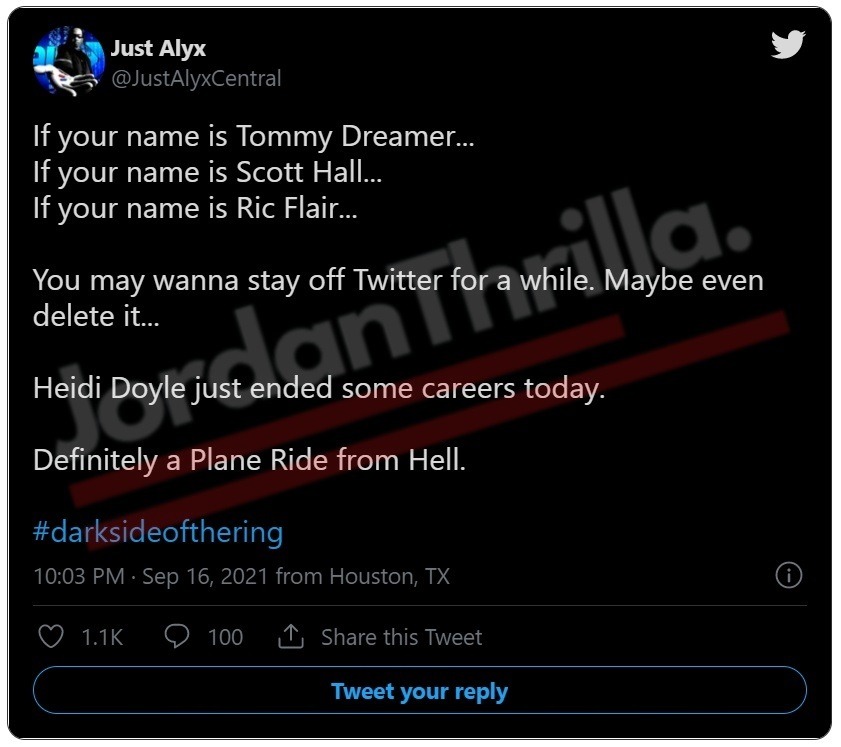 Ric Flair Me Too'd? People are Cancelling Ric Flair For Allegedly Sexually Assaulting a Flight Attendant While Tommy Dreamer Laughed. Plane Ride From Hell Dark Side of Ring story says Ric Flair sexually assaulted flight attendant Heidi Doyle on Plane and Tommy Dreamer Laughed