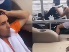 Viral Video Shows Woman Leaving Her Man's Boat on Vacation to Ride on Jet Ski Wi...