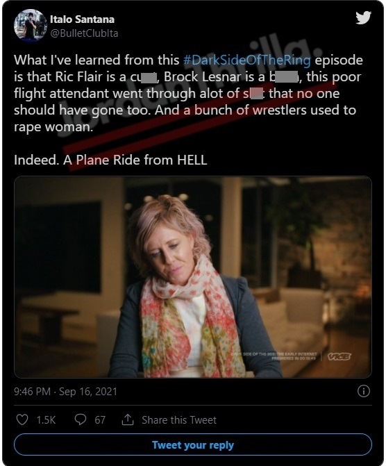 Ric Flair Me Too'd? People are Cancelling Ric Flair For Allegedly Sexually Assaulting a Flight Attendant While Tommy Dreamer Laughed. Plane Ride From Hell Dark Side of Ring story says Ric Flair sexually assaulted flight attendant Heidi Doyle on Plane and Tommy Dreamer Laughed