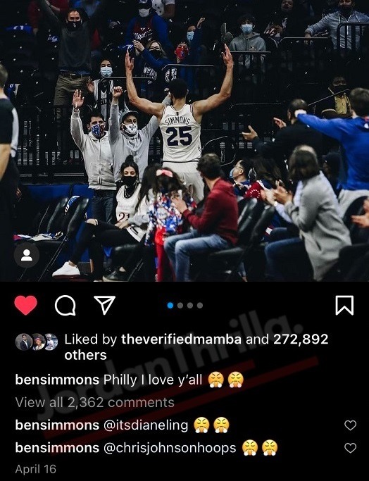 Was This the Moment Ben Simmons Stopped Loving Philly Sixers Fans? The answer to when did Ben Simmons turn on Philly Sixers. Sixers fan coaching Ben SImmons during free throw connected to trade request. The reason Ben Simmon's doesn't want to play in front Sixers fans. Ben Simmons saying he loves Sixers fans.