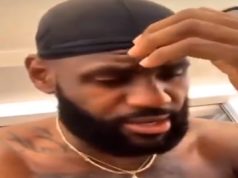 Alleged Video of Lebron James Reading Lyrics While Rapping Drake 'Race my Mind' ...