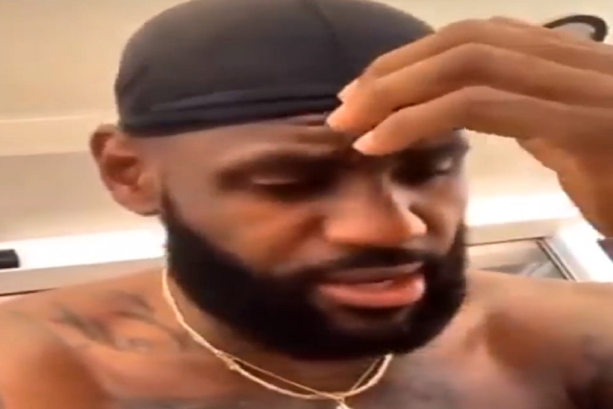 Alleged Video of Lebron James Reading Lyrics While Rapping Drake 'Race my Mind' to Avoid Saying Wrong Lyrics Goes Viral
