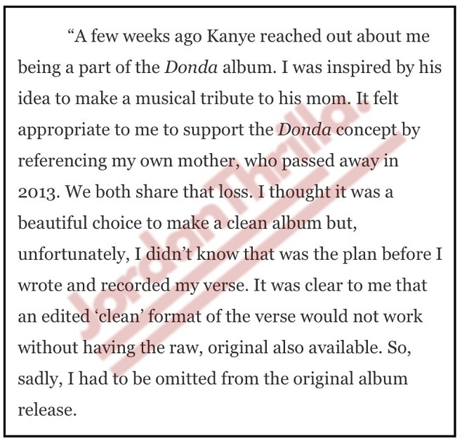 Andre 3000 Reacts to Drake Leaking Kanye West Drake Diss Track Featuring Him called 'Life of the Party' on OVO Radio That Didn't Make DONDA