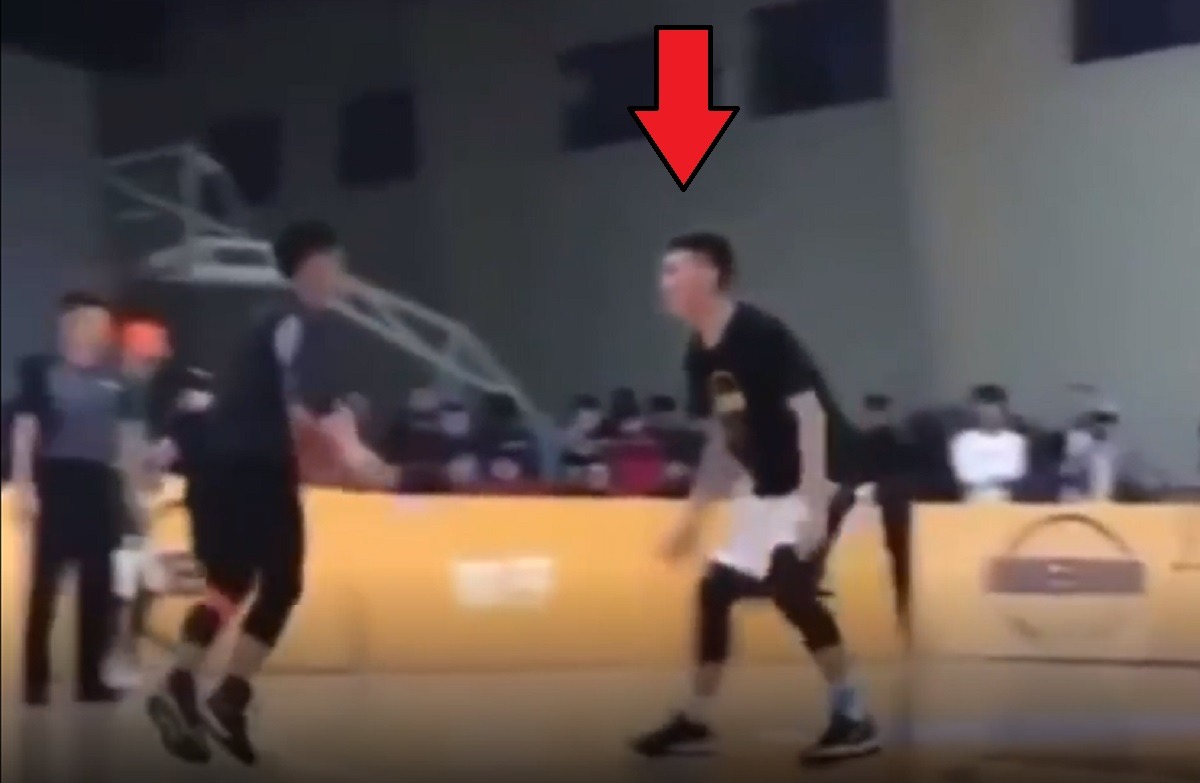 Video of a Chinese Tyler Herro Look-Alike Getting Crossed Up in China Tricks Heat Fans