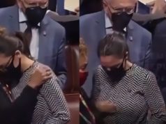 Video Shows AOC Alexandria Ocasio-Cortez Crying on House Floor after US House Pa...