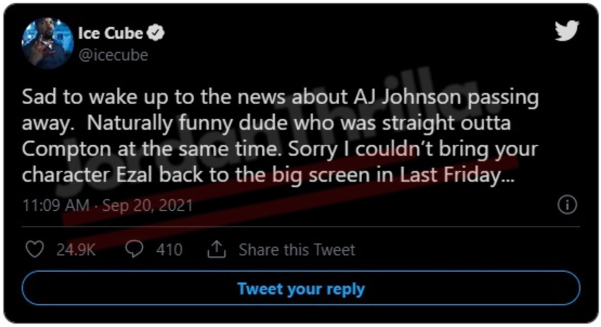Did Comedian A.J. Johnson Predict His Own Death? Conspiracy Theory About Anthony Johnson Death Explained. Details on how Anthony Johnson predicted his own death. A.J. Johnson death conspiracy theory.