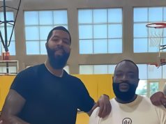 Height Difference Between Bam Adebayo and Morris Twins Towering Over Rick Ross S...