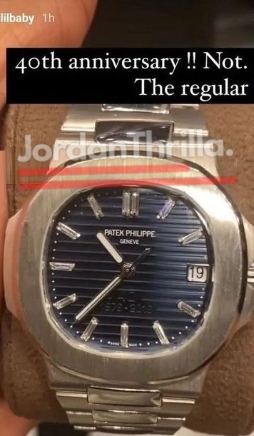 Did Lil Baby Buy a Fake Patek Philippe Watch for $400K? Evidence showing Lil Baby's Fake Patek Philippe watch. Photos comparing Lil Baby Fake Patek Philippe watch to a real watch.