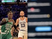 Lakers Fans React to Dennis Schroder Smoking a Layup in Overtime of First Game with Celtics Against Knicks