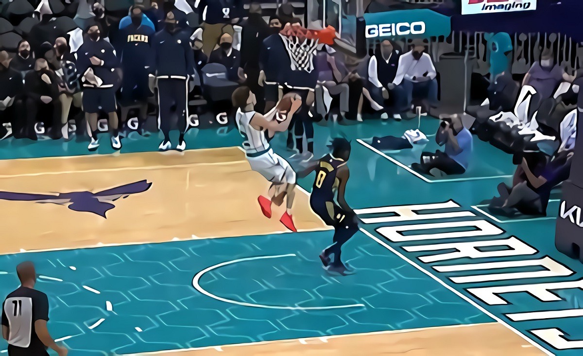 Lamelo Ball Gets MVP Chants While Leading Hornets Back from Down 23 Points Against Pacers. Hornets Fans Chant MVP for Lamelo Ball as He Leads Hornets Back From a 23 Point Deficit against Pace