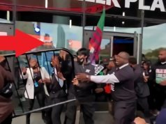 Vaccine Mandate Kyrie Irving Protesters Crash Barclays Center and Fight with Sec...