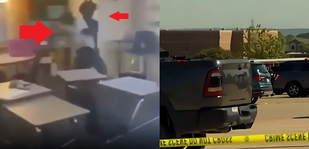 Viral Video Shows Blood Gang Member Beating Up Timothy George Simpkins Before Shooting at Timberview High School in Arlington Texas. Video Shows Blood Gang Member Fighting Timothy George Simpkins Before He Started Shooting at Timberview High School. Take a look at the Timothy George Simpkins fight video with Blood Gang member