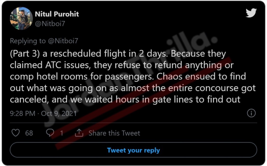 Are Southwest Airlines Pilots on Strike Due to COVID Vaccine Mandate? Twitter User Exposes Southwest Airlines Allegedly Lying About 800 Flight Cancellations. Southwest Airlines vaccine gate Over Details on why over 800 Southwest Airlines flights are cancelled