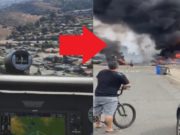 Viral Video Shows Cockpit Pilot's View Inside of Plane as it Crashed in San Diego Neighborhood Causing Massive Explosion