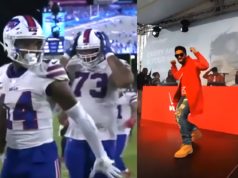 WR Stefon Diggs Does Omarion Challenge Dance To Celebrate Touchdown During Bills...