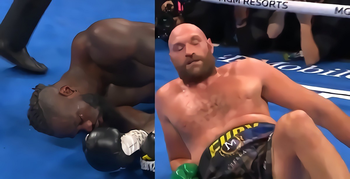 Did Tyson Fury Knockout Cause Brain Damage to Deontay Wilder in Trilogy? People Noticed Deontay Wilder Ear Leaking and Having Trouble Talking in His Corner After KO