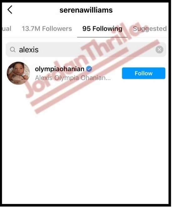 Was Alexis Ohanian Caught Cheating on Serena Williams? Why Did Serena Williams Unfollow Her Husband Alexis Ohanian on Instagram? Details on Serena Williams divorcing Alexis Ohanian. Evidence of Serena Williams unfollowing Alexis Ohanian on Instagram. Serena Williams divorce rumor details.