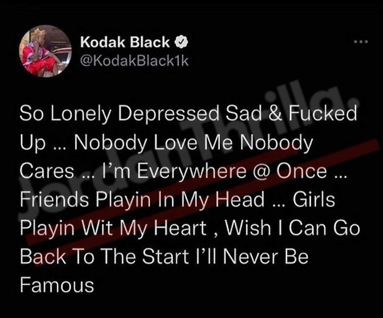 Did Kodak Black Commit Suicide? Here is Why People Fear Kodak Black is Dead After He Deleted Twitter Account. Kodak Black suicide letter on Twitter. Details on Kodak Black deleting twitter account. Is Kodak Black dead?