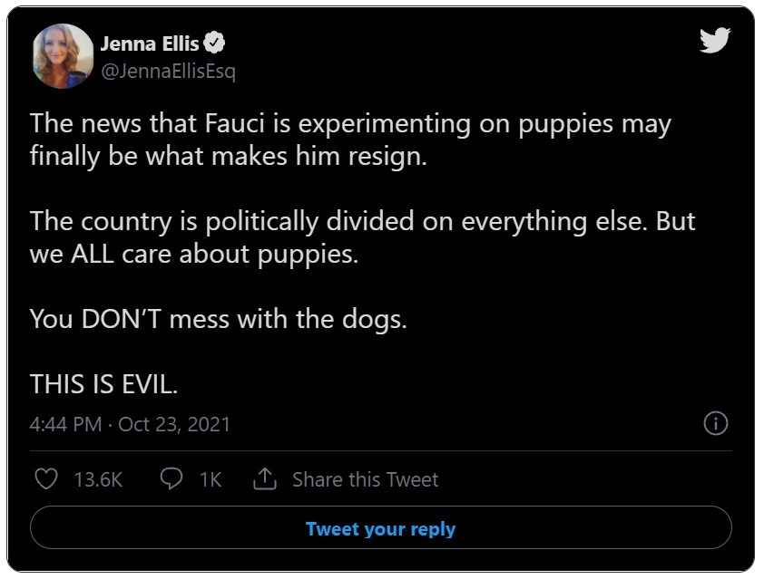 Viral photos of the dogs tortured during Dr. Fauci's alleged experiments are truly heartbreaking. Details of How Dr. Anthony Fauci Allegedly Funded Dog Experiments That Tortured Beagle Puppies to Death After Slitting Their Vocal Cords. Details of the Dog Experiments Dr. Anthony Fauci Funded that Abused Beagle Puppies to Death. Reactions to the Dr. Fauci animal abuse allegations. Leaked Dr. Fauci Email to Francis Collins. Nancy Mace Letter to Dr. Fauci Details.