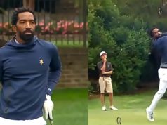 Video of Jr Smith's First Five Holes at First Golf Tournament with NC A&T Aggies...