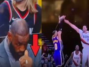 Is Lebron James Fed Up with Westbrook? Lebron James Checking His Watch Reacting to Russell Westbrook Air Ball Goes Viral